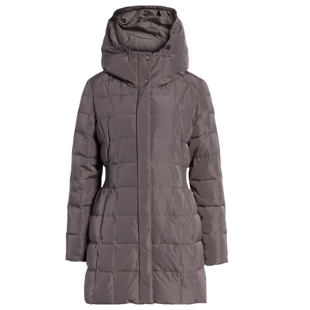 Cole Haan Hooded Down & Feather Jacket - Picture 2 of 4